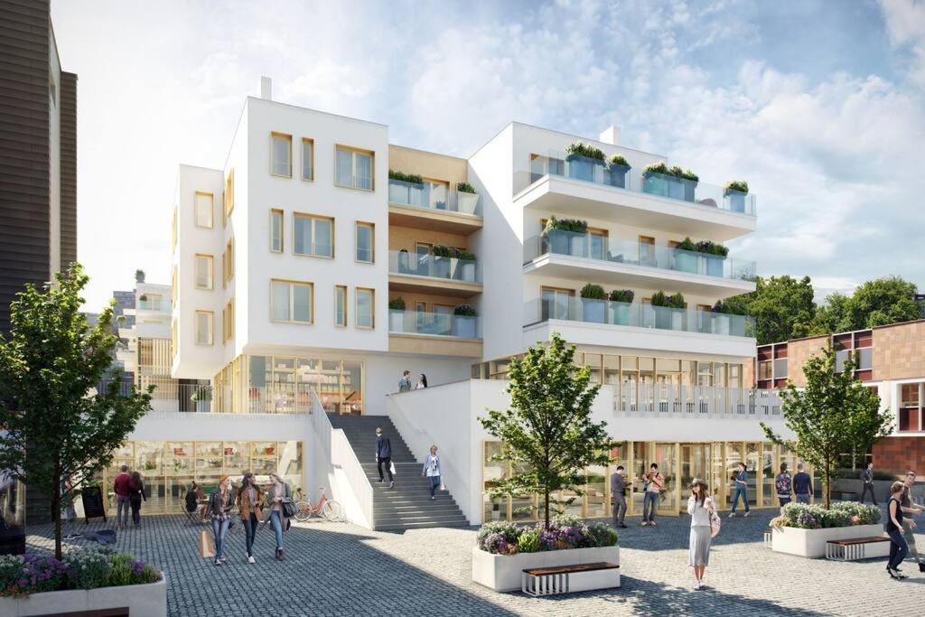 Komfortny Apartman A407 V Centre Nr, Bez Kuchyne, Parkovisko Zdarma Nyitra Kültér fotó